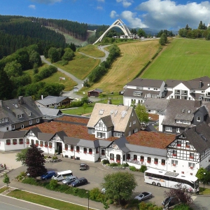 Hotel in de zomer